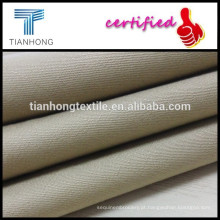 tecido acetinado tingido sólido com slub para vento casaco/blusa tecido uso slub/sarja tecelagem tecido